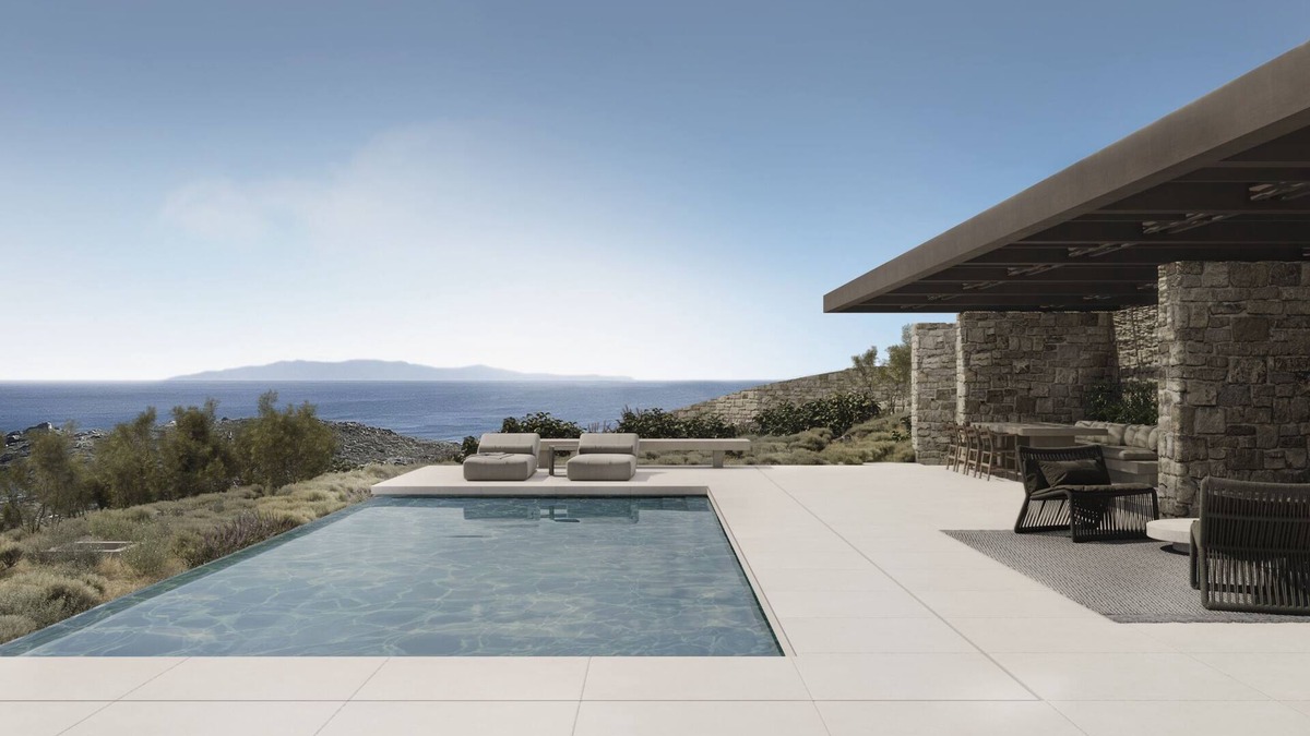 Agios Ioannis Villa | Apollo Yard - Helios Villa, a breathtaking fusion of nature and design.