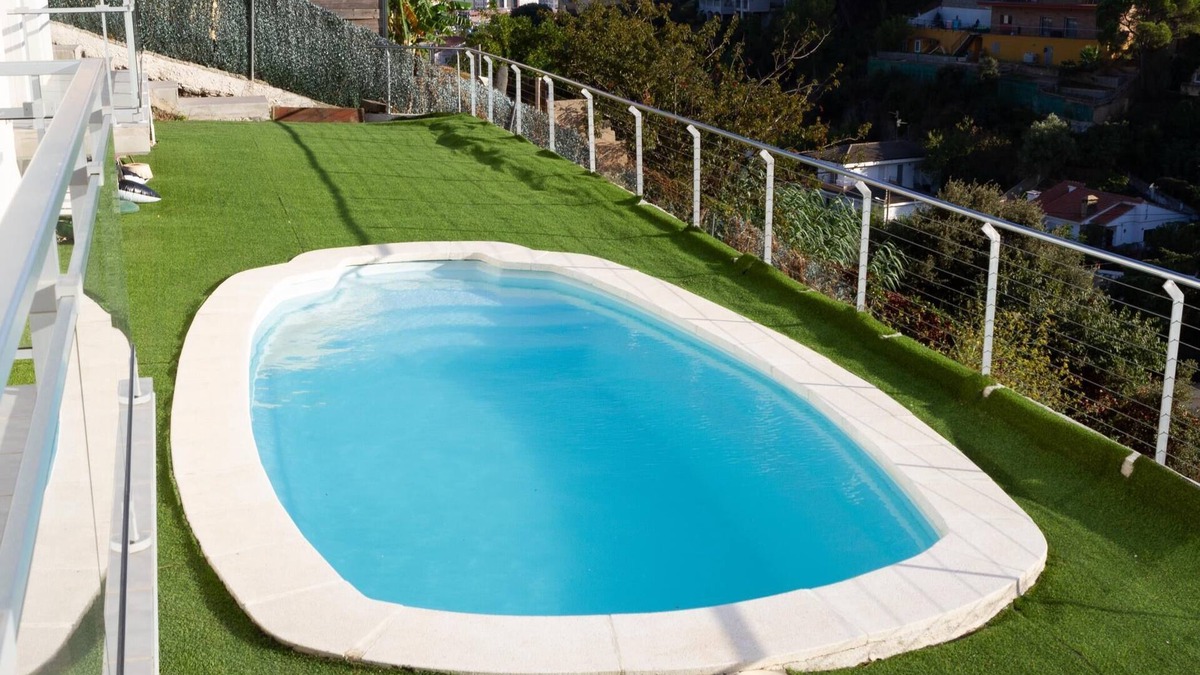 Santa Susanna Villa | APOLO . Modern house with private swimming pool and spectacular views.