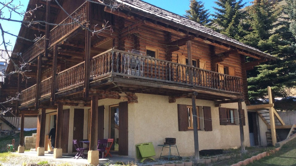 Molines-en-Queyras Apartment | Appart 3 ch 6 Pers comfortable 3 * in the cottage Laget