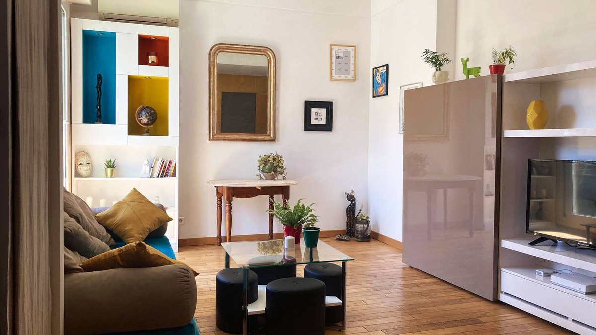 Liberation Apartment | Appart 40m² / Center /Air conditioning /Terrace 10m²/Calm/Netflix /Security