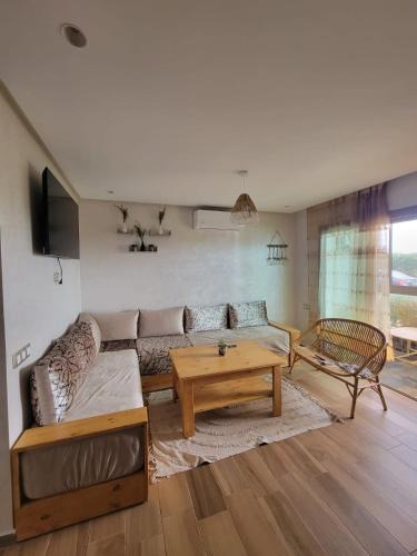 Lamharza Essahel Apartment | Appart Blue Beach Sidi Rahal 2 chambres et salon