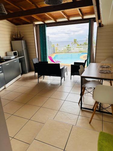 Grand Fond Apartment | appart T1 avec varangue vue mer et piscine ST GILLES LES BAINS