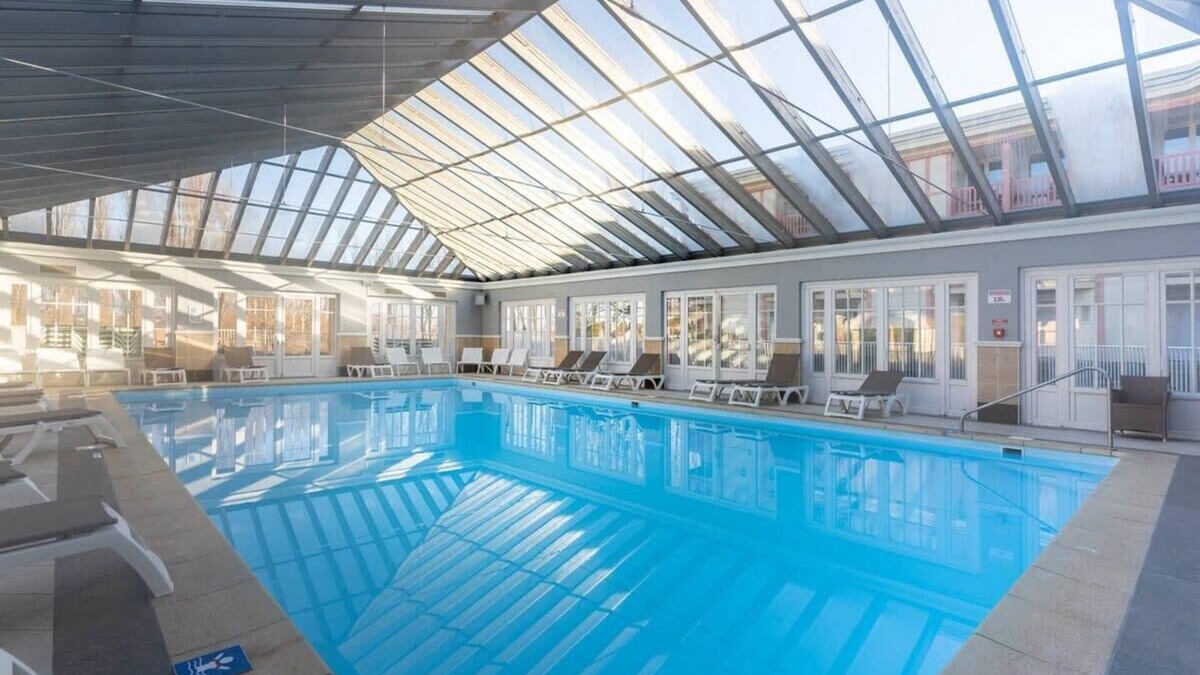 Le Touquet-Paris-Plage Apartment | Appartement rénové pour 5 pers avec piscine, tennis et parking 232