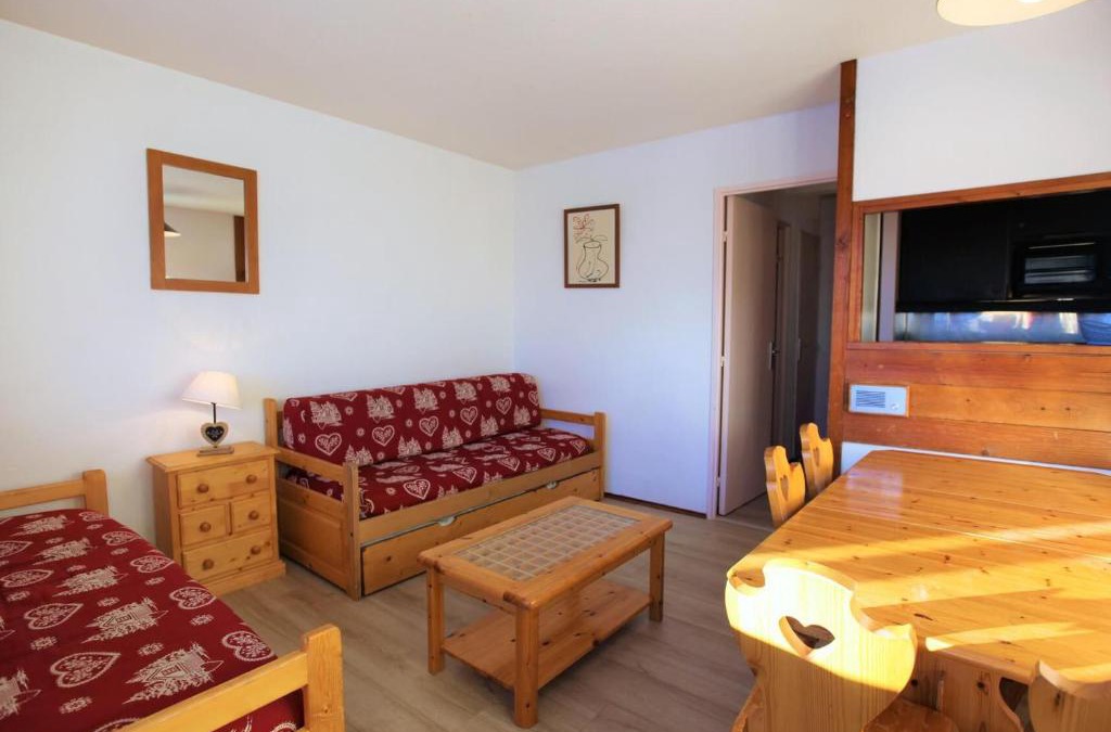 Avoriaz Apartment | Appartement 2 pièces cabine 6 pers avec balcon à Avoriaz, WIFI - FR-1-314-146