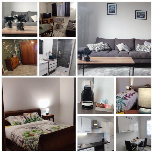 Montceau-les-Mines Apartment | Appartement 4 personnes, 2 ch, parking gratuit et facile