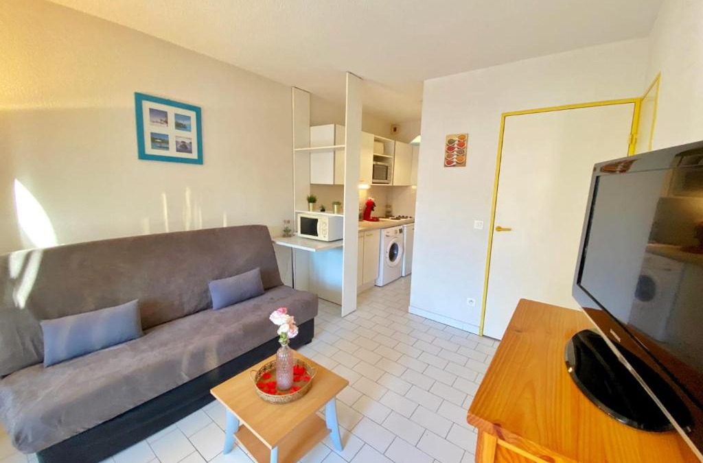 Plage d'Argeles Apartment | Appartement-6 pers-Résidence les Villegiales du Môle-Bord de mer Parking & balcon