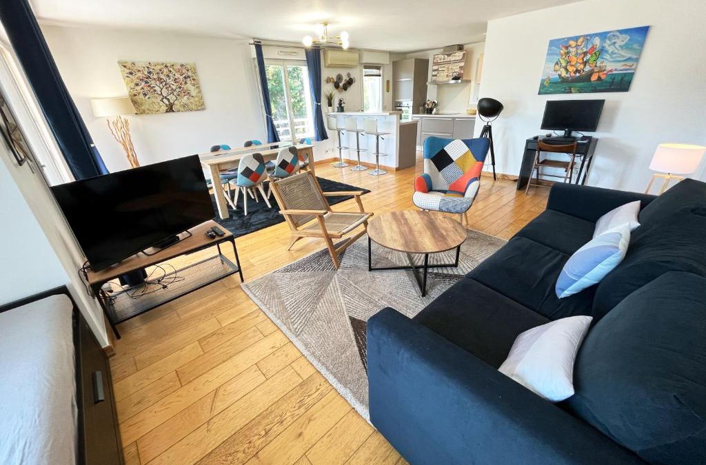 Villeneuve-Loubet Apartment | Appartement 84m² avec 2 parkings privatifs