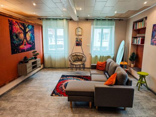 Schleithal Apartment | Appartement agréable et atypique, rénové, wifi, terrasse, jardin