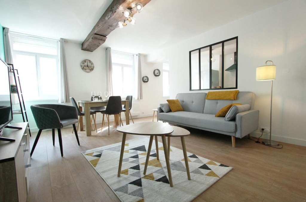 Valenciennes Apartment | Appartement centre de Valenciennes entièrement équipé 64m2