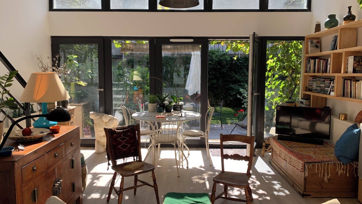 Louis Bertrand-Mirabeau-Semard Condo | Appartement Comme une Maison Avec Jardin aux Portes de Paris, Proche du Métro