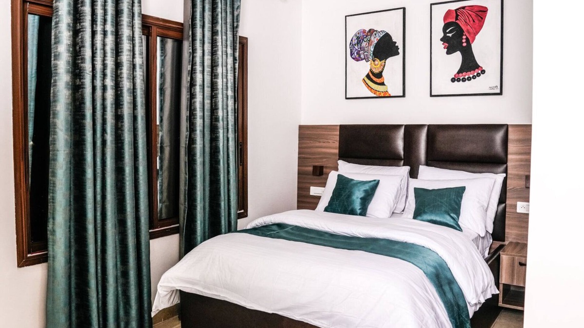 Douala Apartment | Appartement deux chambres Lit King-Size avec Balcon à Douala