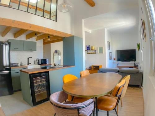 Gambetta Apartment | Appartement L'Authentique Duplex Montpellier Centre Ville Proche Gare