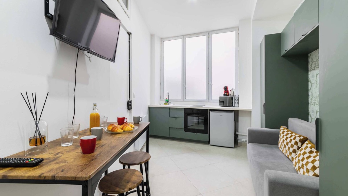 La Villette Apartment | Appartement metro jaures tout equipe - Paris 19