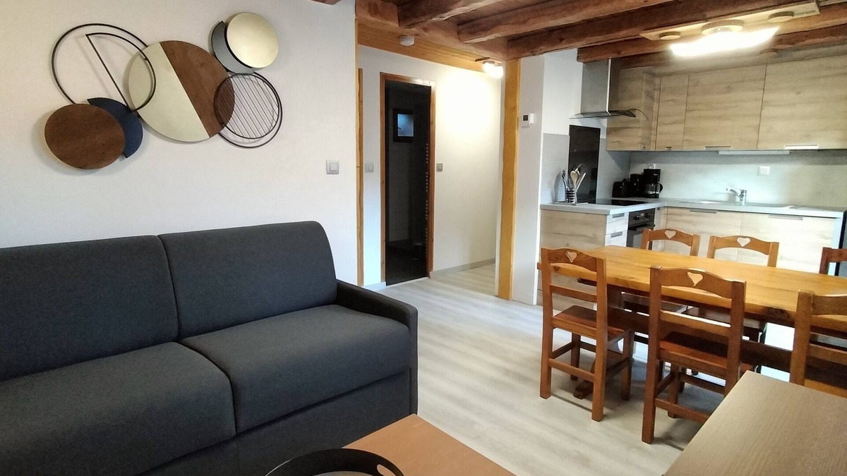Valloire Apartment | Appartement Rénové au rez de Jardin Avec Terrasse et Place de Parking Privatif