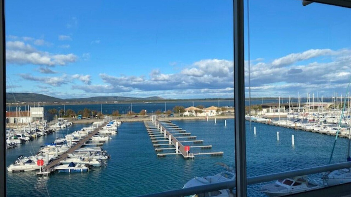 Frontignan Apartment | Appartementavec vue sur le Port Près de la Plage
