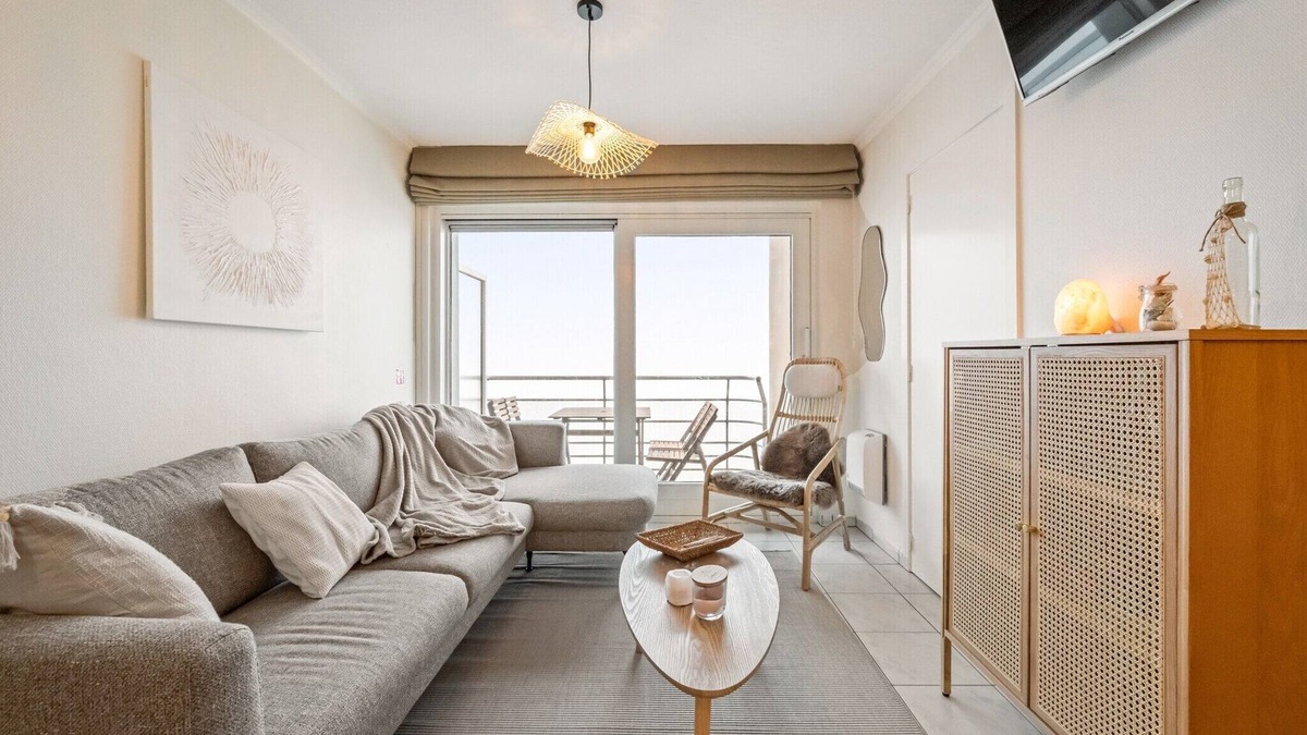 Blankenberge Apartment | Appealing apartment with sea-view
