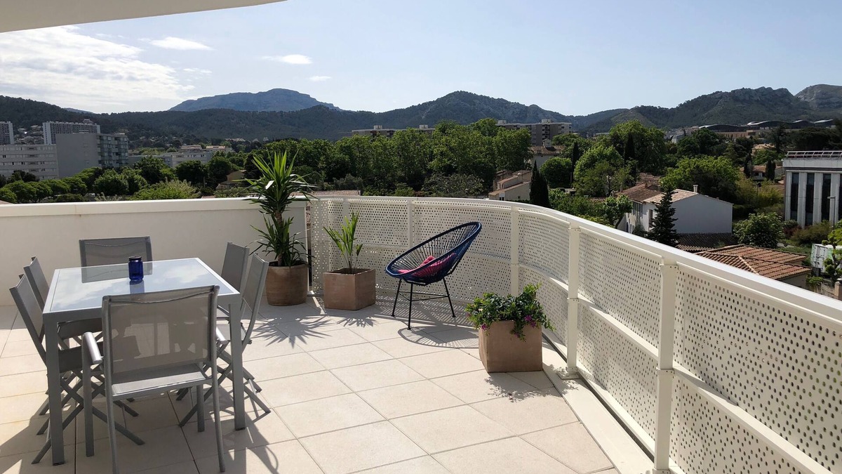 Sormiou Apartment | Appt new, Terrace 70 m2 between Calanques and Sea