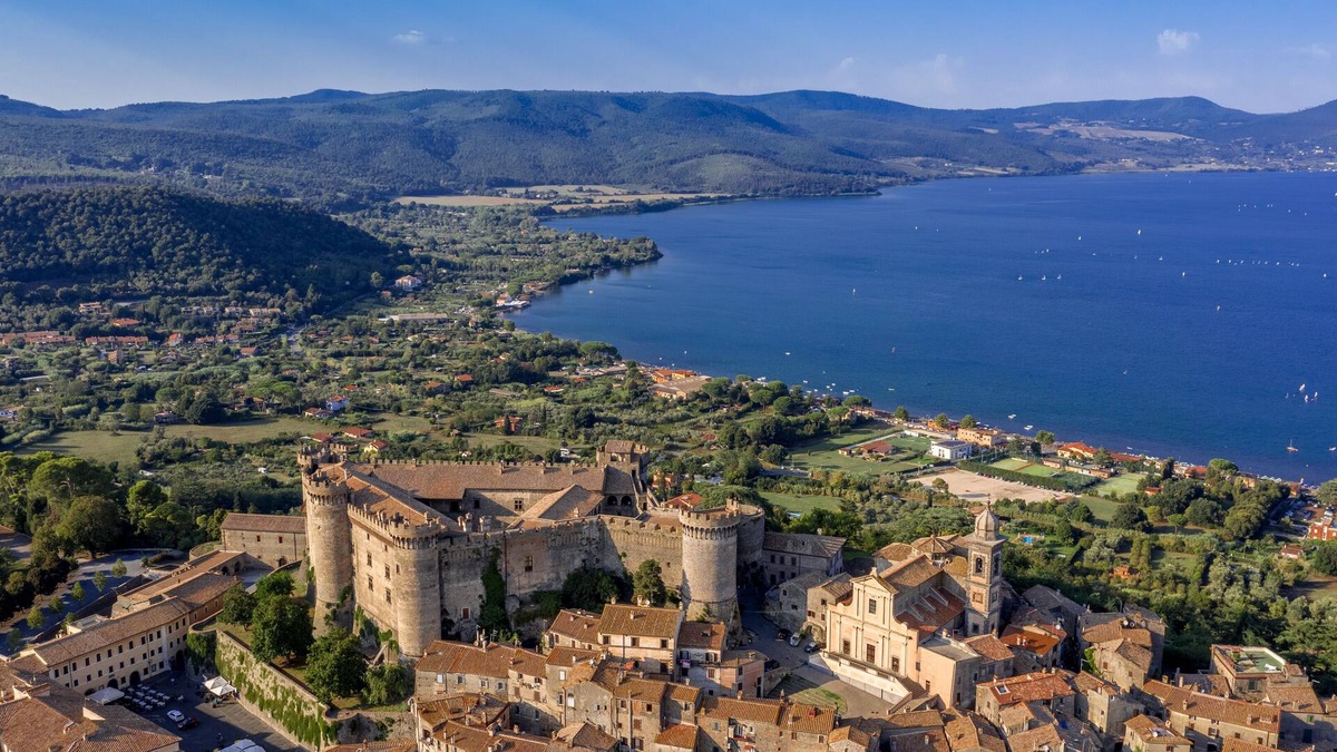 Lake Bracciano Apartment | Apt Window On Castle, Lake View, Free Wi-Fi