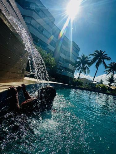 Pouso Alegre Buraquinho Apartment | Apto 2 quartos pé na areia com piscina Wi Fi e garagem em Vilas do Atlântico