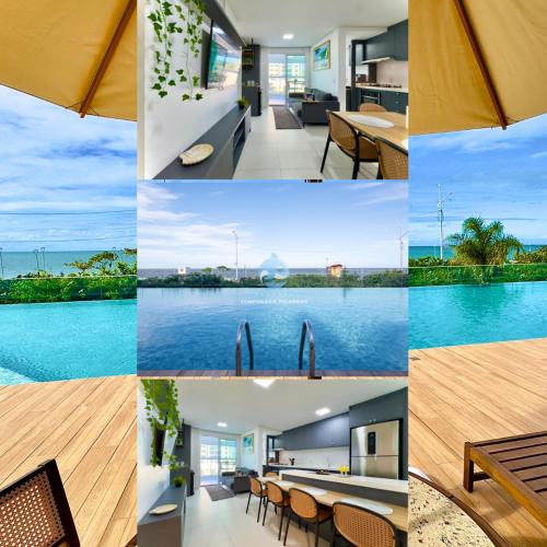 Itacolomi Apartment | Apto Pé na Areia Condomínio Resort Completo com Piscina borda Infinita, Beach Tennis, Academia, Sala de Jogos, Brinquedoteca, Playground e Portaria 24H 2 Quartos com Ar-Condicionado, Churrasqueira Privativa Reserve Agora e Viva essa Experiência