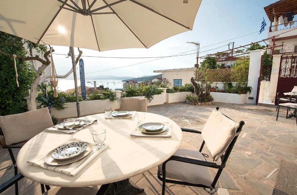 Poros Apartment | Aquarella-Fairytale Apartment with Sunset View