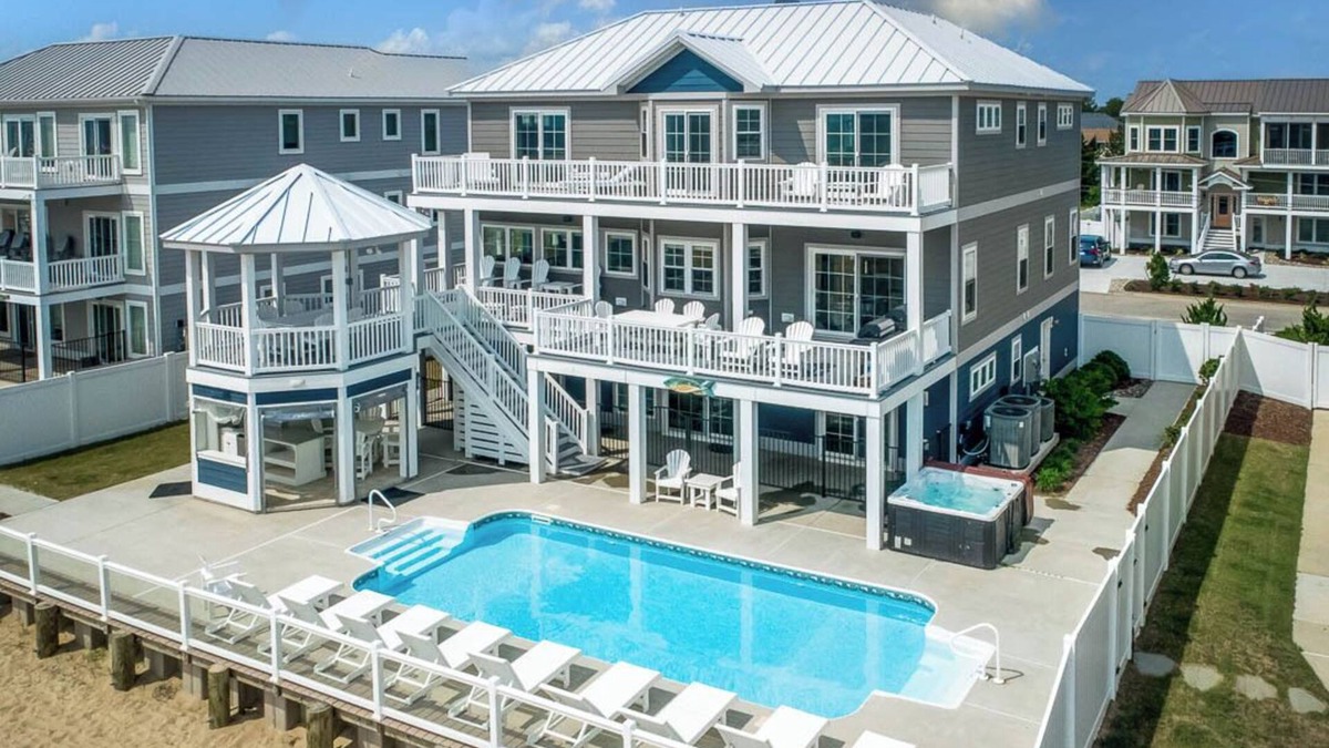 Sandbridge House | Aquatic Dreams | Oceanfront | Private Pool, Hot Tub