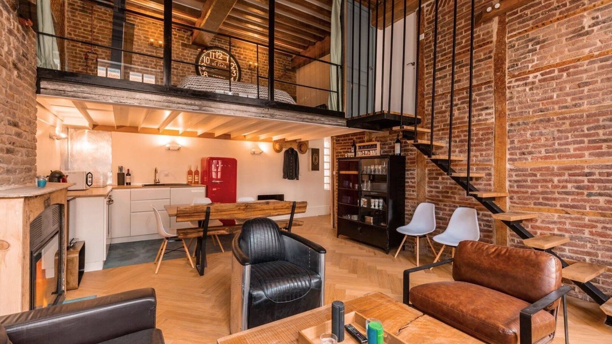 Old Lille Apartment | Architect-designed 3-bedroom duplex
