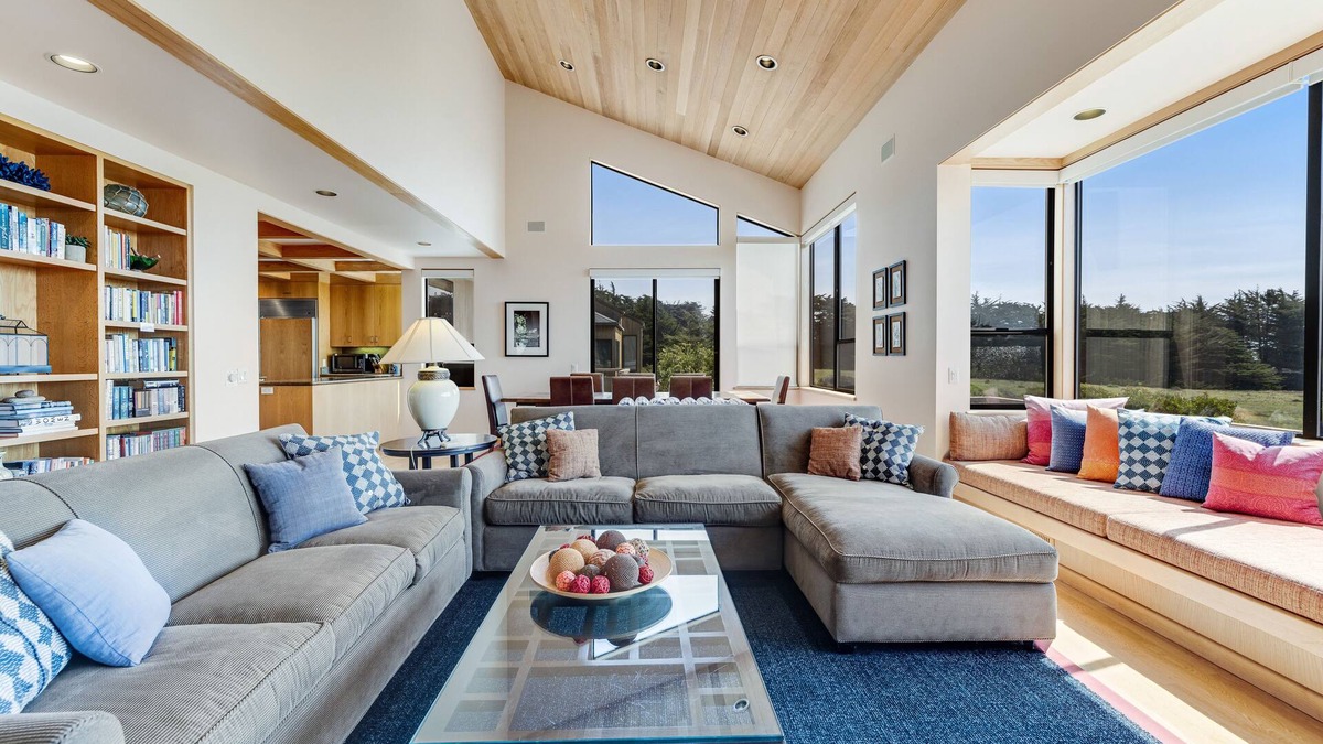 Sea Ranch House | Architectural stunner with pool, ocean view, private hot tub & deck - near trail