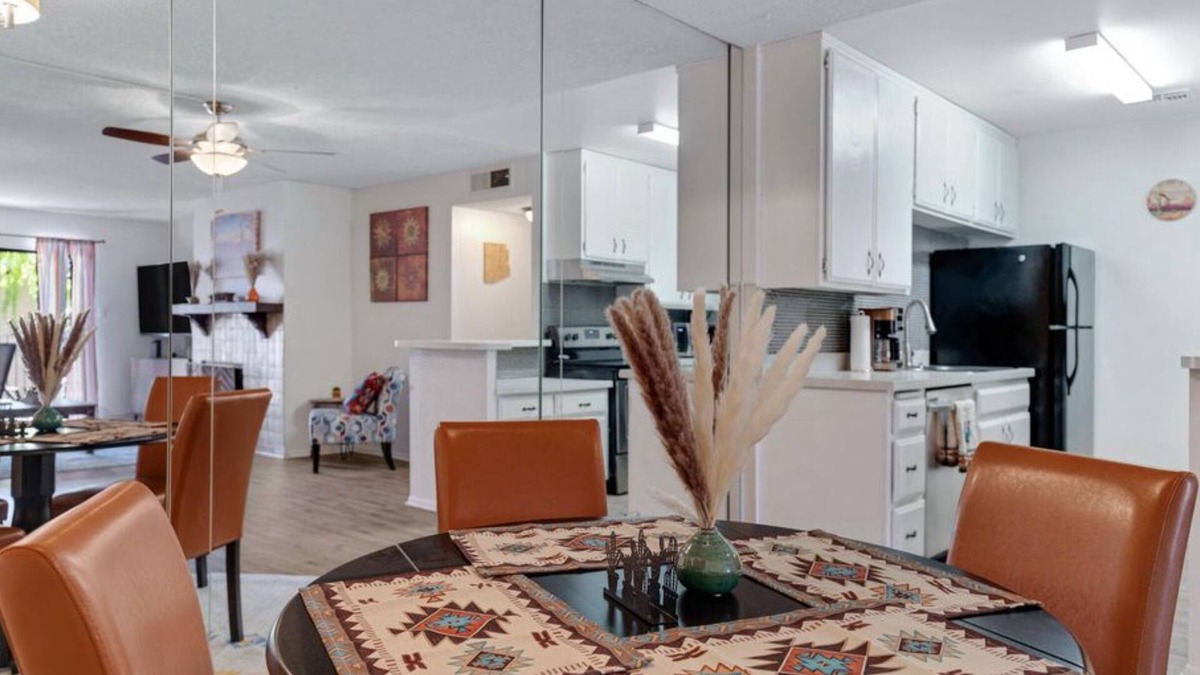 Camelback East Condo | ARIZONA SOUTHWEST DECOR - BETWEEN PHOENIX AND OLD TOWN SCOTTSDALE AT SPENGLER CONDOS by RedAwning