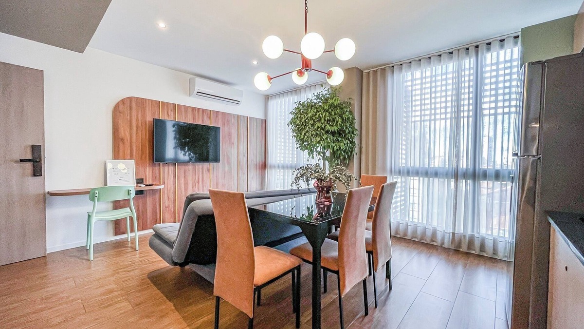 Santa Cruz Apartment | Armonia: Acogedor dpto con vista al parque