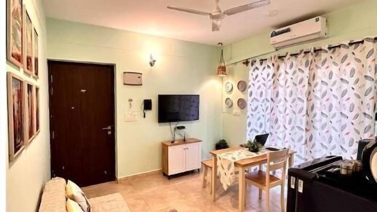 Grand Morrod Apartment | Around The World 1BHK w pool at Arpora by Slow Stays