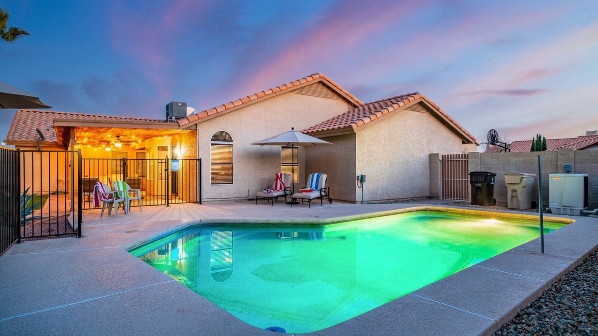 Peoria House | Arrowhead Family Getaway with Heated Pool