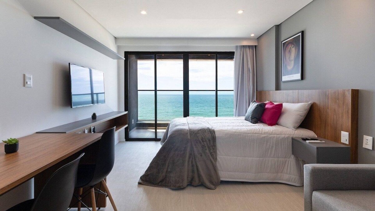 Armacao Apartment | ART STUDIO SEA VIEW FRONT PITUBA FRAME