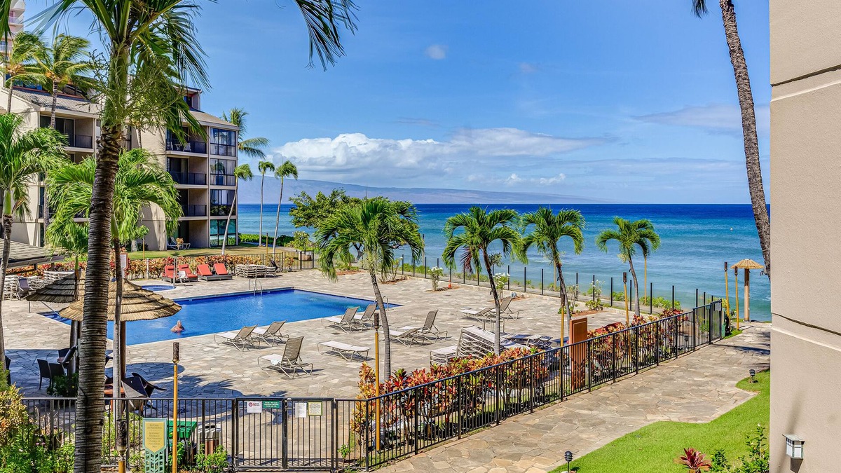 Honokowai Resort | Aston Kaanapali Shores: Ocean and Beach Just Steps Away Unit 203 2BR 2BA