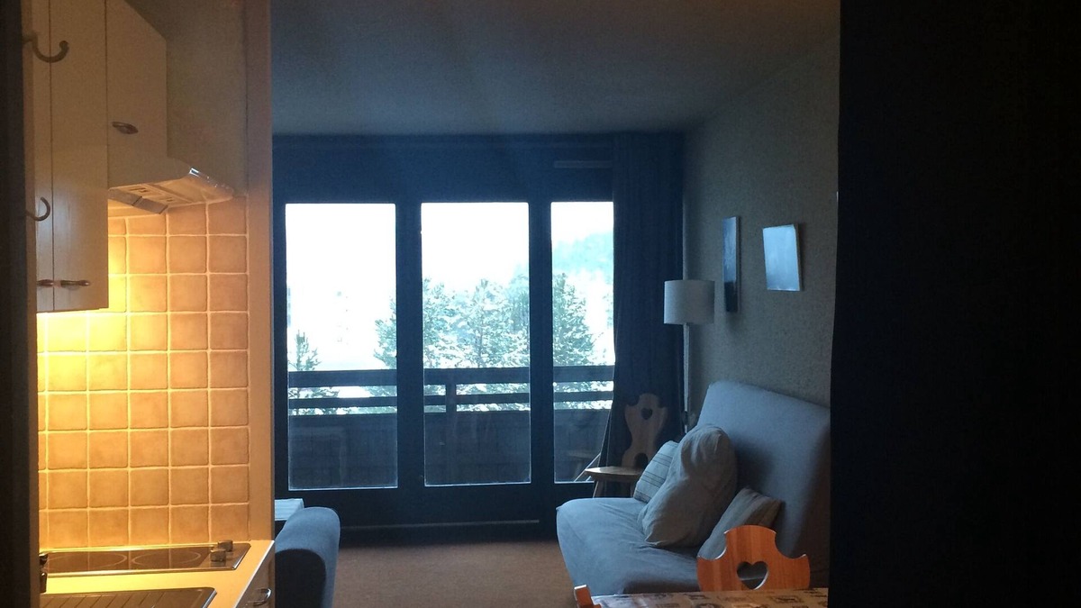 Villard-de-Lans Apartment | At the foot of the slopes with balcony 34 m2 south-east/washing machine and