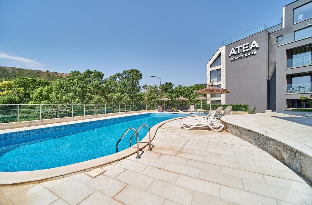 Kavarna Apartment | ATEA complex with pool next to the beach