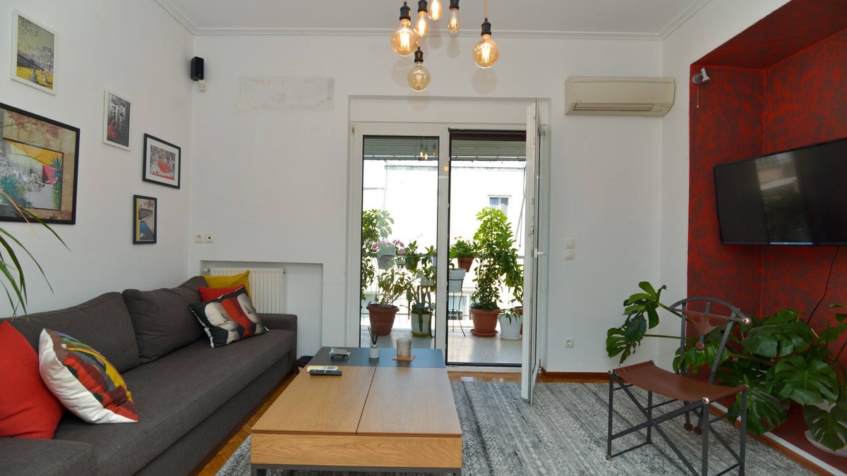 Athens City Centre Apartment | Athens Stylish top floor apartment Syntagma metro