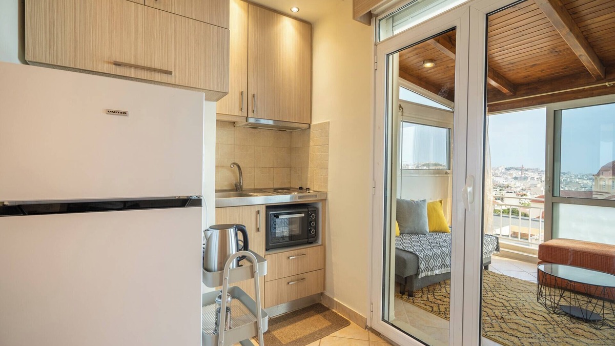 Nea Ionia Apartment | Athens View 1 bdrm apartment