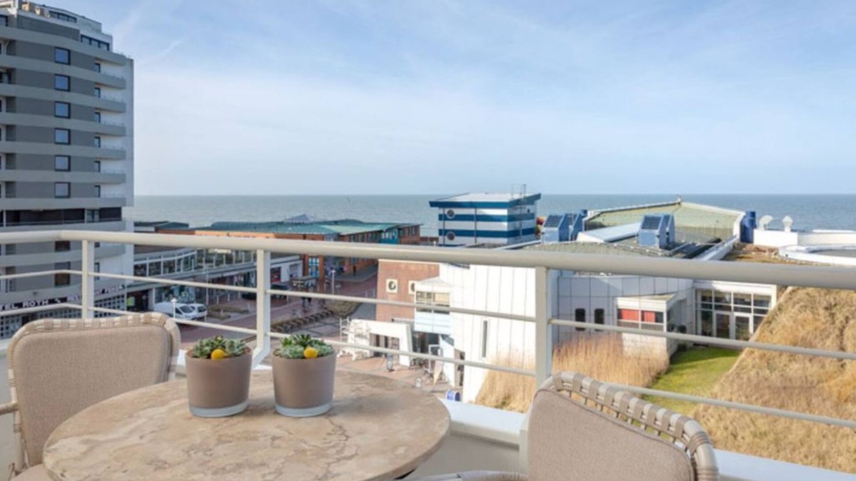 Sylt Apartment | Atlantik 76 - Fantastic view of the sea, top modern living design, 2