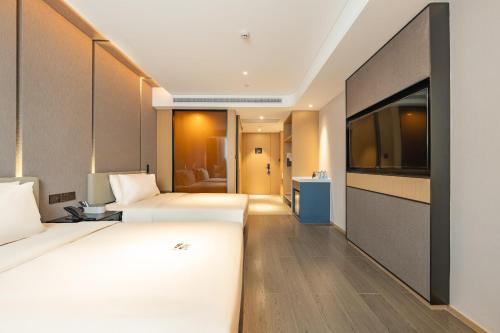 Wuyang New Town Hotel | Atour Hotel Guangzhou Zhujiang New Town Wuyangtun