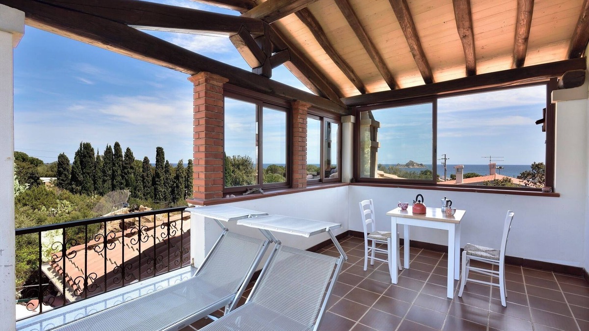 Tancau Sul Mare Apartment | Attico Miramare - sea and mountain views. Beach within walking distance