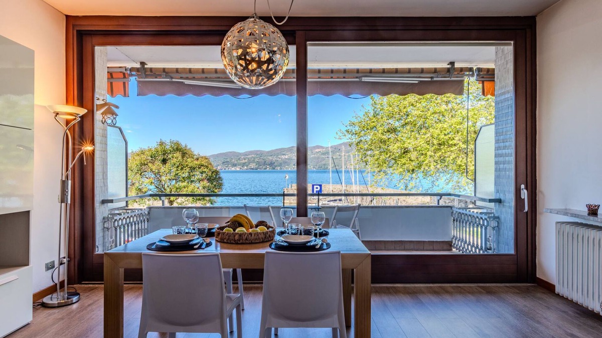 Ispra Apartment | Attilio lake front view by Interhome