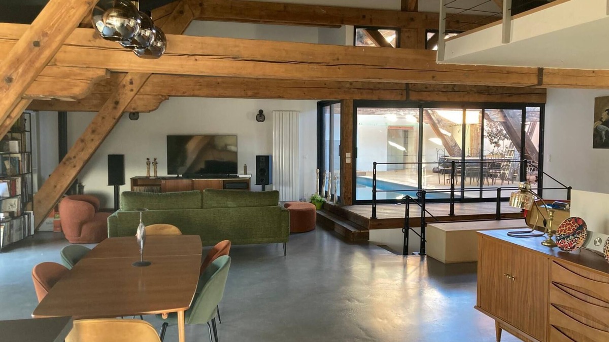 Capestang House | Atypical loft in the south of France, near the Canal du Midi, 30 minutes from the beaches