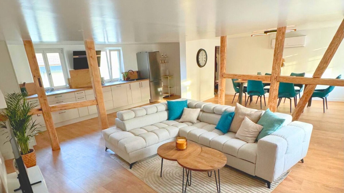 Steinbrunn-le-Bas Apartment | Au Soleil: Large, warm apartment