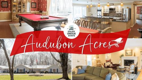 Benton Harbor House | Audubon Acres l pool table & outdoor dining