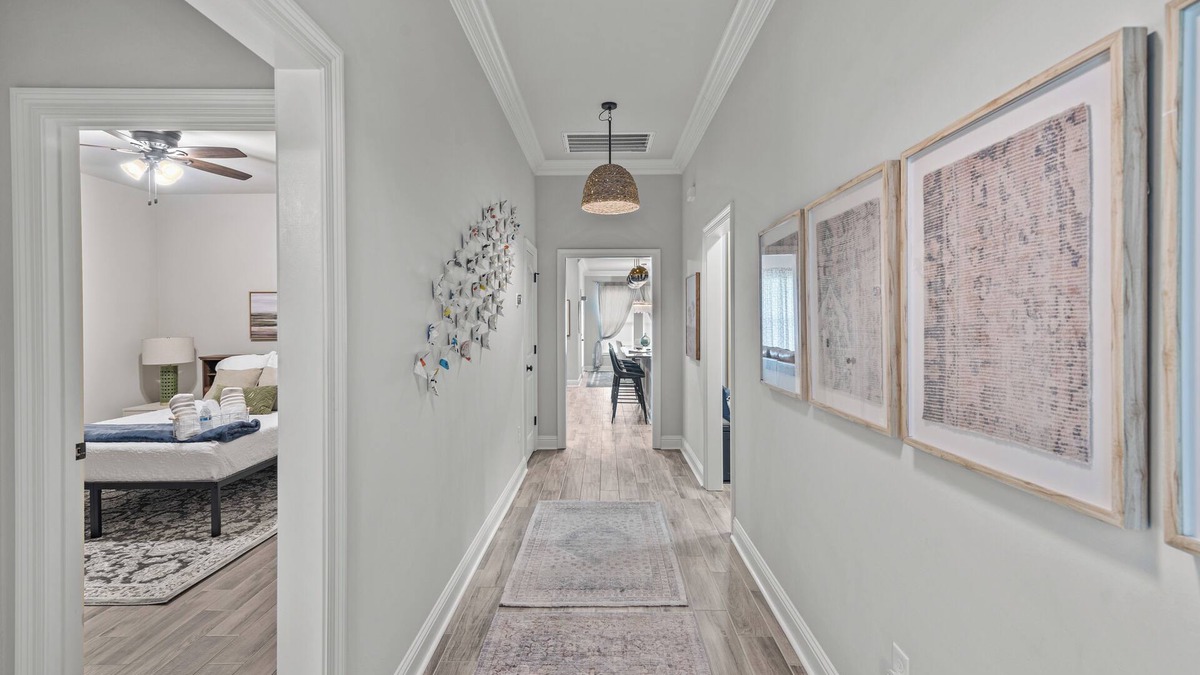 Shreveport House | Aurora Haven - TV in each room.