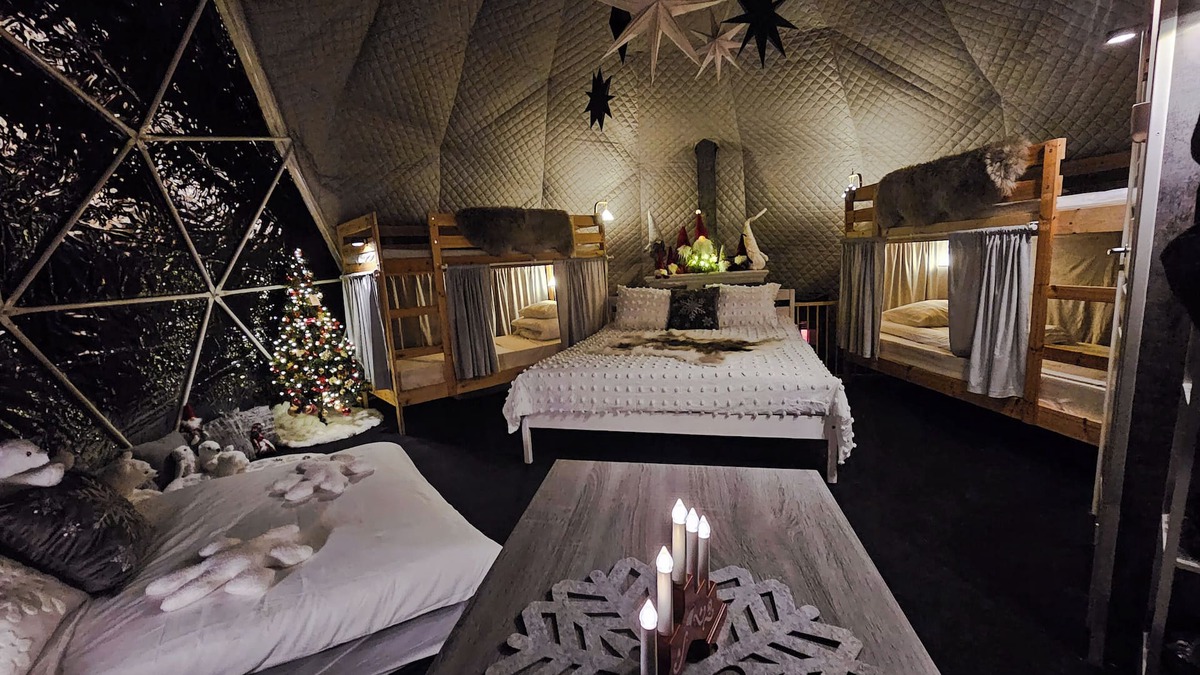 Risogrund Cabin | Aurora Igloo in Swedish Lapland