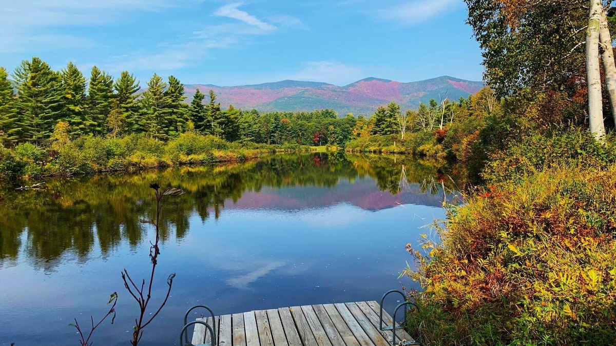 Wilmington Cabin | Ausable Lodge Waterfront Cabin at the Adirondack Wildlife Refuge