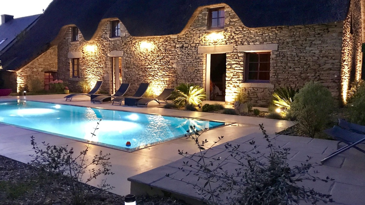 Guerande House | Authentic charming cottage with heated swimming-pool close La Baule