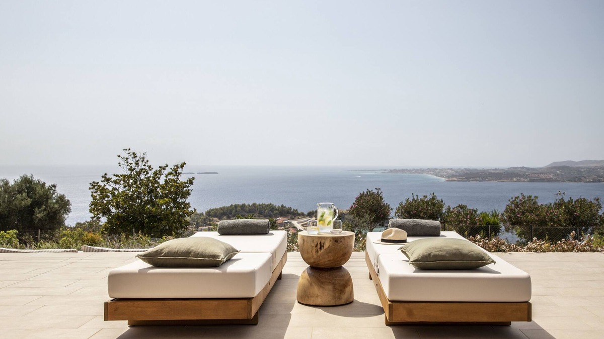 Lassi Villa | Avertosia Villa I with Private Pool & Panoramic Sea View